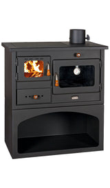 Prity 1P34 10.1 kW Wood Burning Cooking Range with Oven