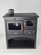 Prity 1P34 10.1 kW Wood Burning Cooking Range with Oven