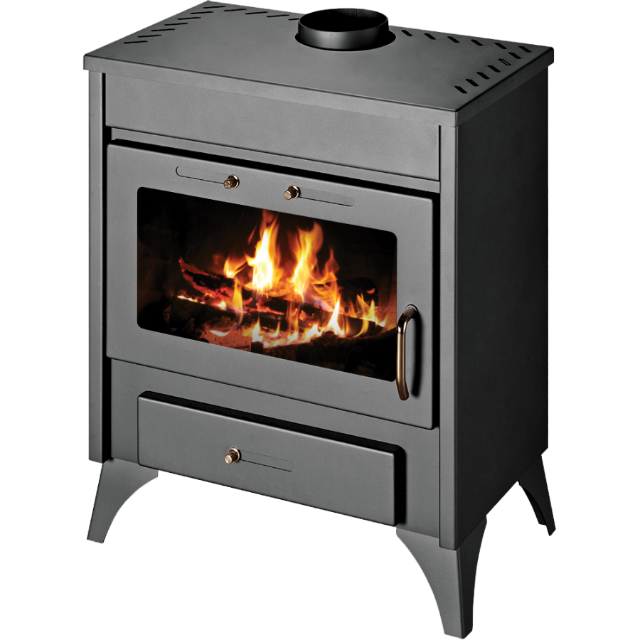 Victoria-05 Ray Max B* 5.5 kW Wood Burning Boiler Stove