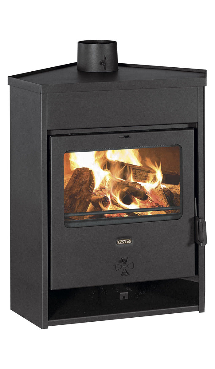 Prity AM D 12.5 kW Wood Burning Corner Stove
