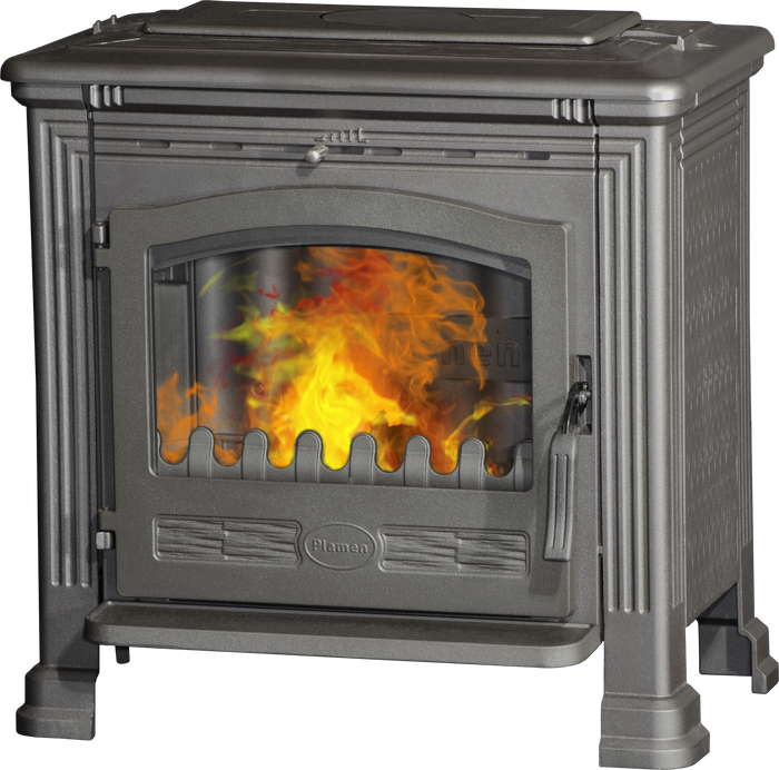 Plamen Tena N 9.5 kW Cast Iron Wood Burning Stove