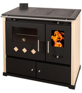 Prometey Practik Lux Wood-Burning Cooker — 9.4 kW
