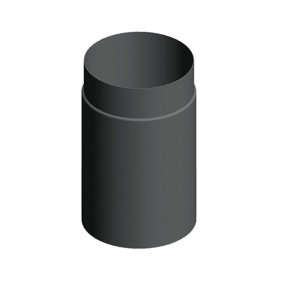 DURATHERM DT 150/500 — Tubo fumo diritto