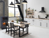 Verso F 9 kW Wood Burning Stove with Oven
