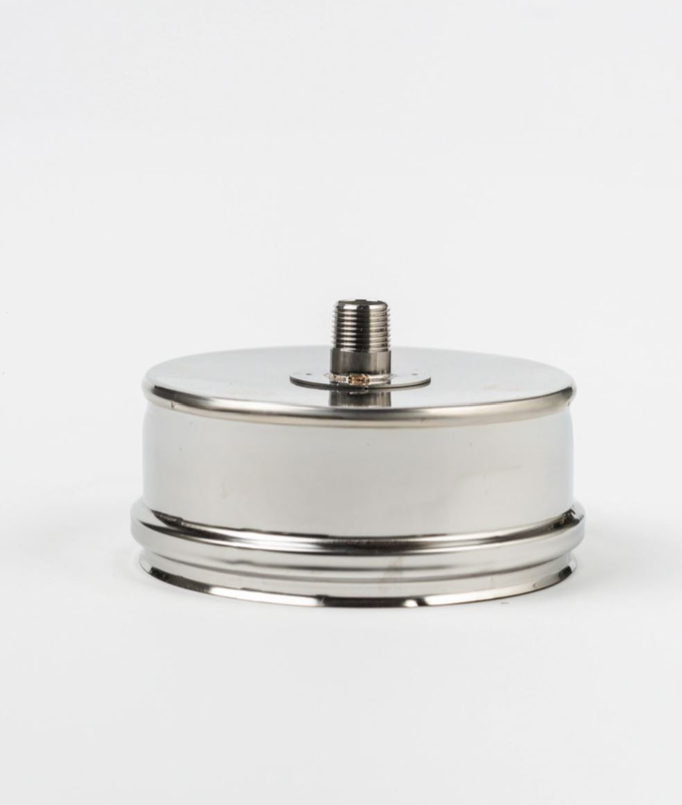 Kamininox tappo scarico condensa in acciaio inox