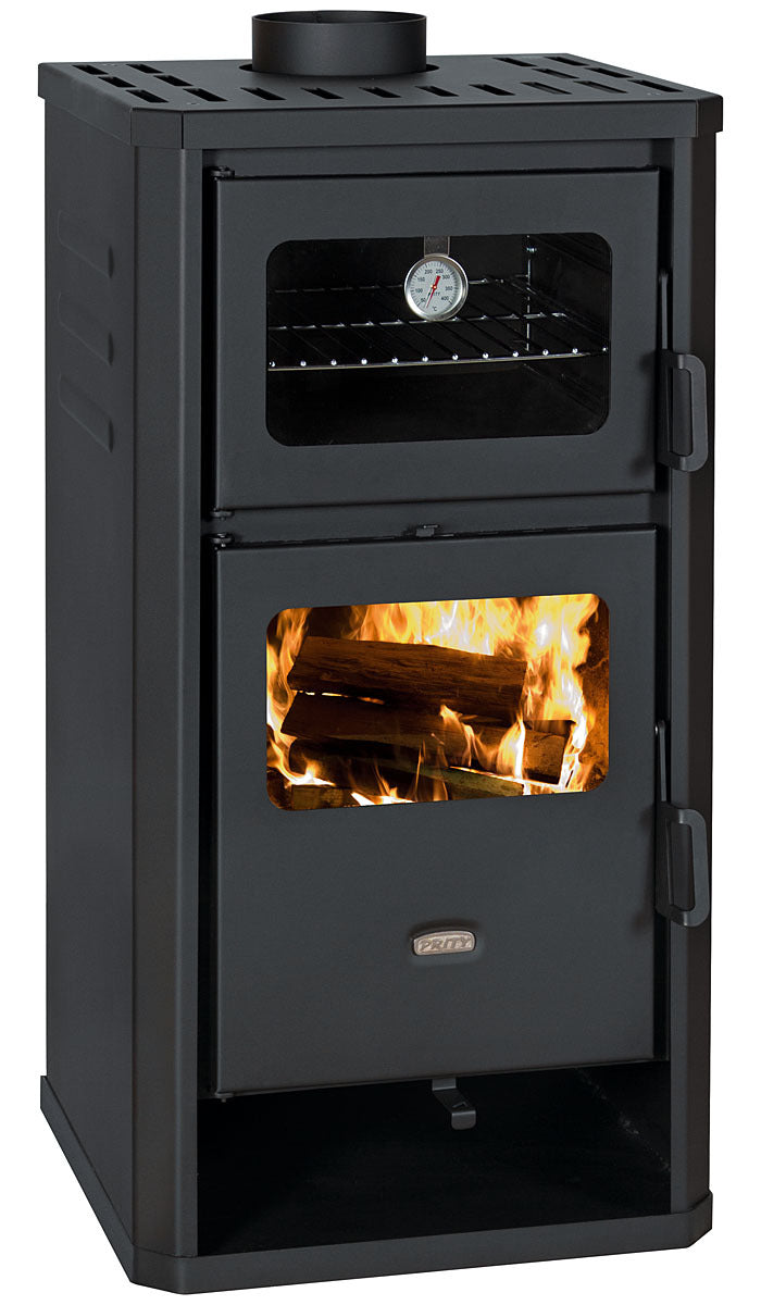 Prity FM D 12.1 kW Wood Burning Stove with Oven