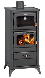 Prity FM E 12.1 kW Wood Burning Stove with Oven