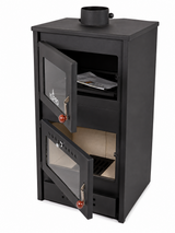 Kupro F Steel Top Wood-Burning Stove with Oven – 7.9 kW – image 3
