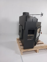 Prity A W20 Wood Burning Fireplace Insert with Boiler