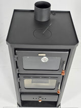 Prity FM 12.1 kW Wood Burning Stove with Oven