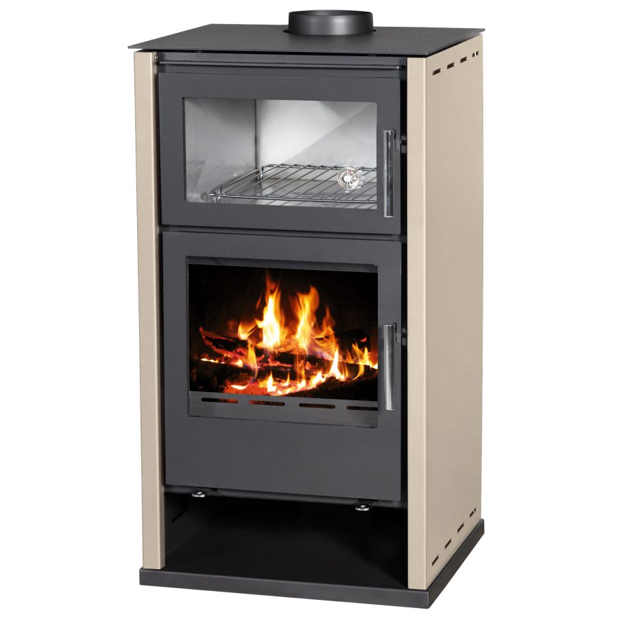 Victoria-05 Regina F Estufa de leña con horno – 8.65 kW