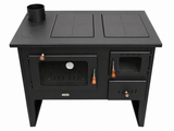 Prity 2P41 15.2 kW Wood Burning Cooking Range with Oven