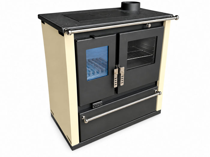 Verso CS Plus 7.7 kW Wood Burning Cooking Range with Oven