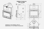PRITY AC W20 — technical drawing / dimensions