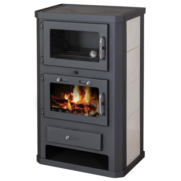 Victoria-05 Comfort KF 9.51 kW Wood Burning Stove with Oven