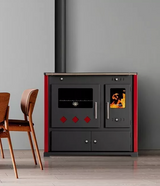 Prometey Practik Lux Wood-Burning Cooker — 9.4 kW