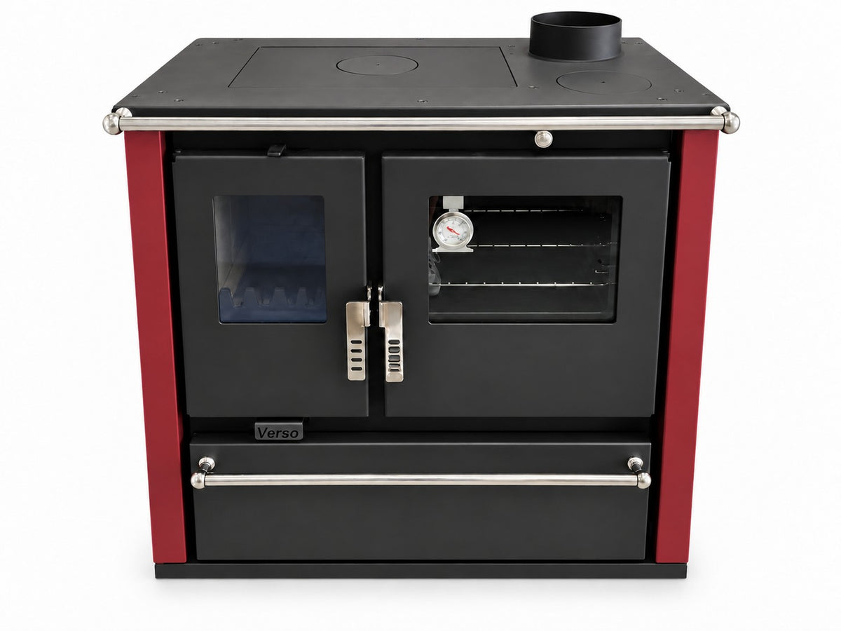 Verso CS Plus 7.7 kW Wood Burning Cooking Range with Oven