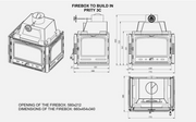 PRITY 3C — technical drawing / dimensions