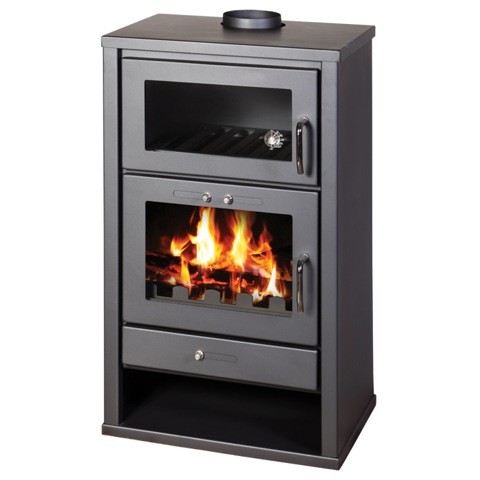 Victoria-05 Triumph F 12.3 kW Wood Burning Stove with Oven