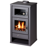 Victoria-05 Deluxe F 11.3 kW Wood Burning Stove with Oven
