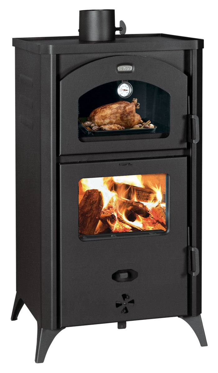 Prity FGR D 14.5 kW Wood Burning Stove with Oven
