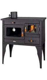 Prity 1P34L 10.1 kW Wood Burning Cooking Range with Oven