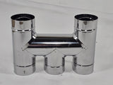 H-form stainless steel chimney cap