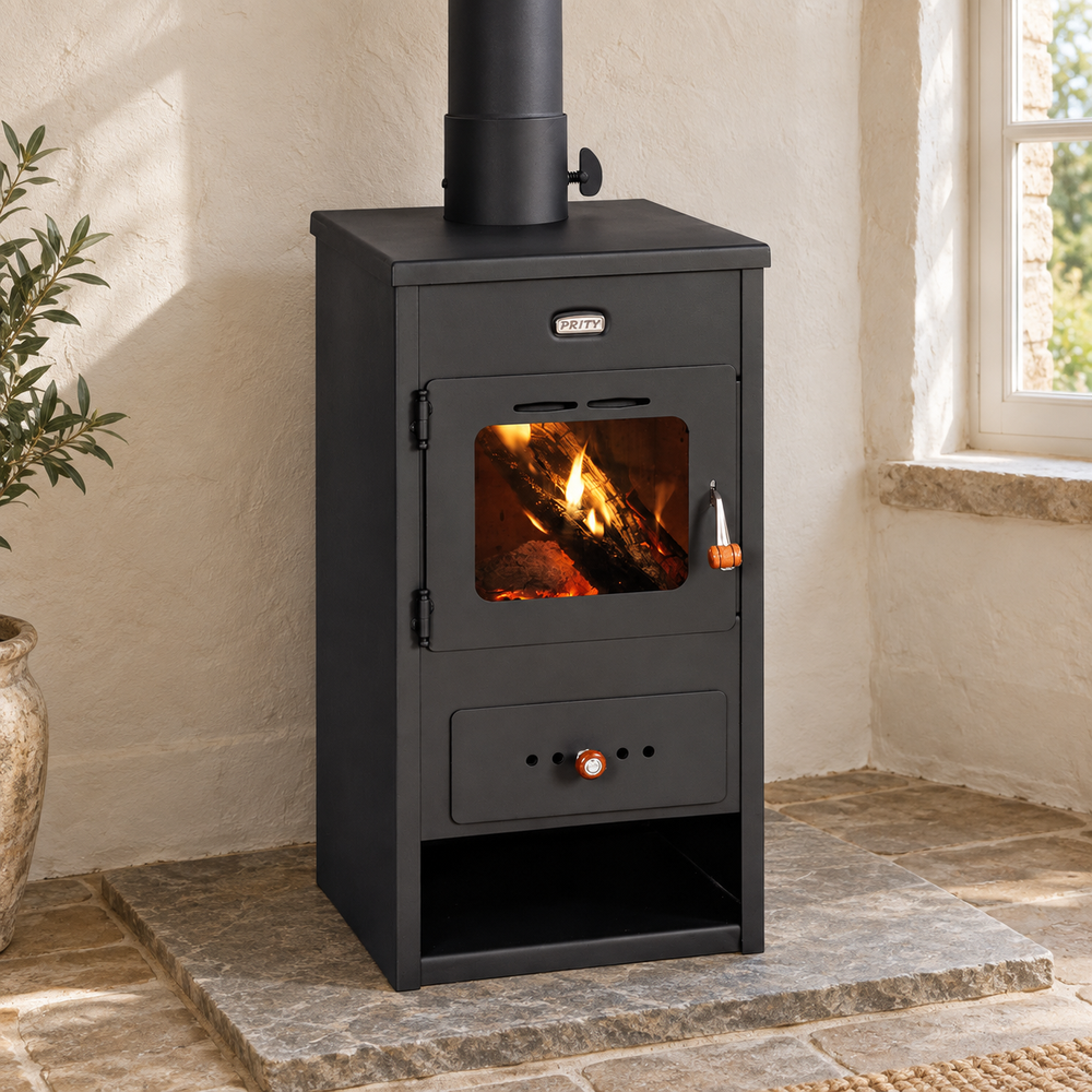 Prity K1 Optima 9.5 kW Wood Burning Stove