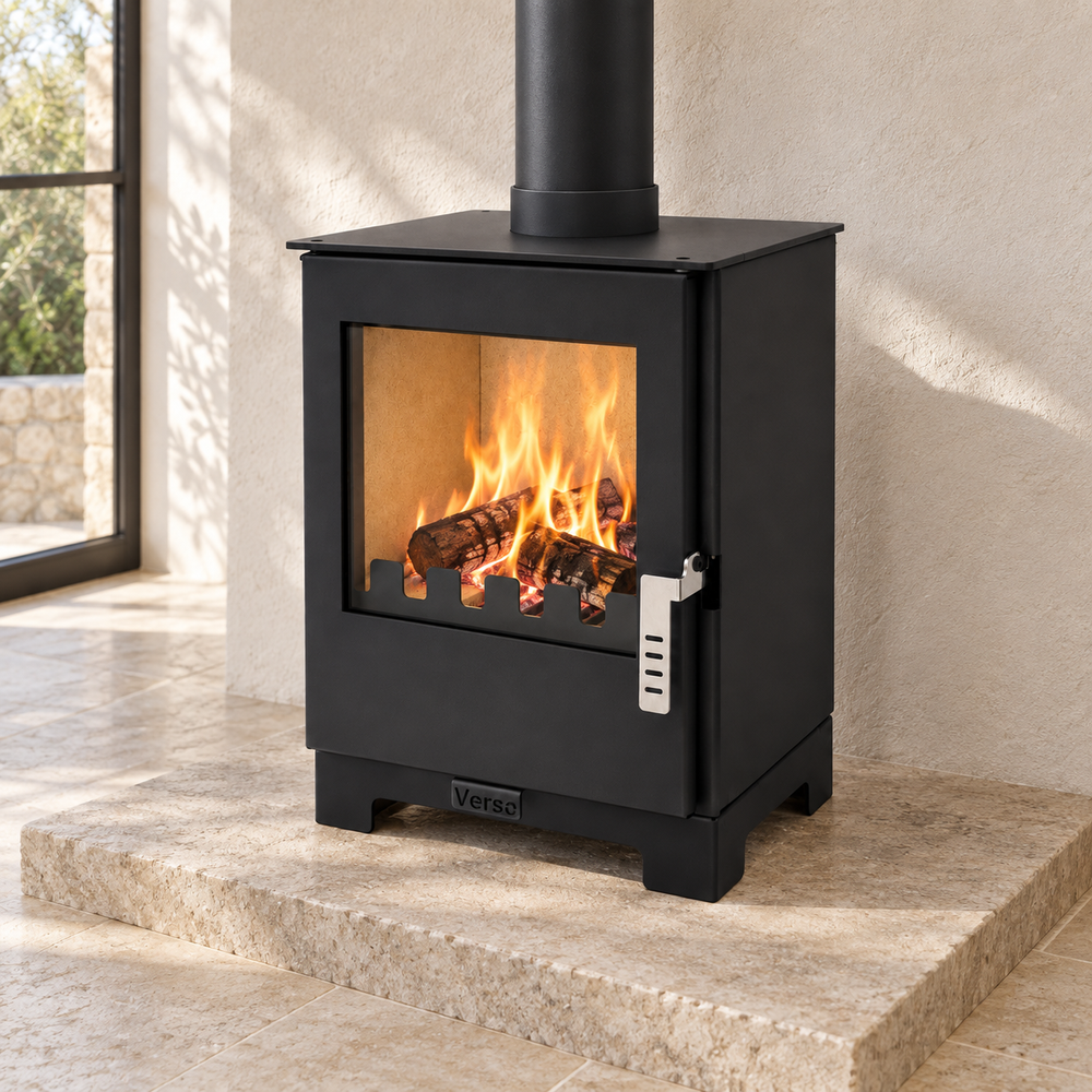 Verso 3L Wood-Burning Stove – 5 kW