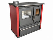 Verso CS Plus Inox Fogão a lenha – 7.7 kW — Bordô