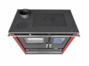 Verso CS Plus Inox Fogão a lenha – 7.7 kW — Bordô