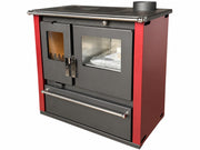 Verso CS Plus Inox Fogão a lenha – 7.7 kW — Bordô