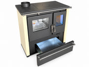 Kuchnia opalana drewnem Verso CS Plus Inox – 7,7 kW
