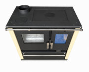Kuchnia opalana drewnem Verso CS Plus Inox – 7,7 kW