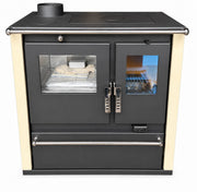 Kuchnia opalana drewnem Verso CS Plus Inox – 7,7 kW