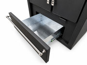 Verso CS Plus 7,7 kW Houtgestookt fornuis met oven — Zwart