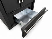 Verso CS Plus 7,7 kW Houtgestookt fornuis met oven — Zwart