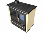 Verso CS Plus 7.7 kW Fogão a lenha com forno — Marfim