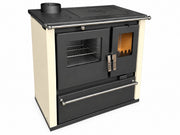 Verso CS Plus 7.7 kW Fogão a lenha com forno — Marfim