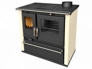 Verso CS Plus 7.7 kW Fogão a lenha com forno — Marfim