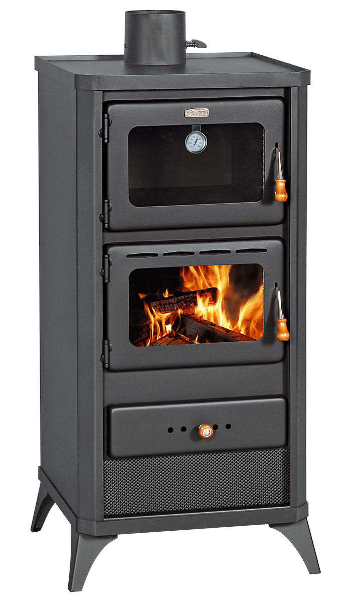 Prity FM E 12.1 kW Wood Burning Stove with Oven
