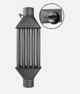 130 mm flue heat exchanger — 5 Tubes XL