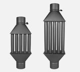 130 mm flue heat exchanger — 5 Tubes XL