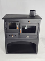 Prity 1P34 10.1 kW Wood Burning Cooking Range with Oven
