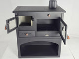 Prity 1P34 10.1 kW Wood Burning Cooking Range with Oven
