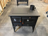 Prity 1P34L 10.1 kW Wood Burning Cooking Range with Oven