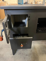 Prity 2P41 15.2 kW Wood Burning Cooking Range with Oven