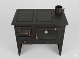 Prity 2P41 15.2 kW Wood Burning Cooking Range with Oven