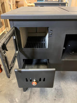 Prity 2P50 16 kW Wood Burning Cooking Range with Oven