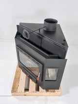 Prity A W20 Wood Burning Fireplace Insert with Boiler